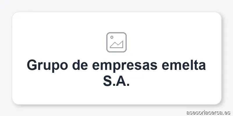 Grupo de empresas emelta S.A.