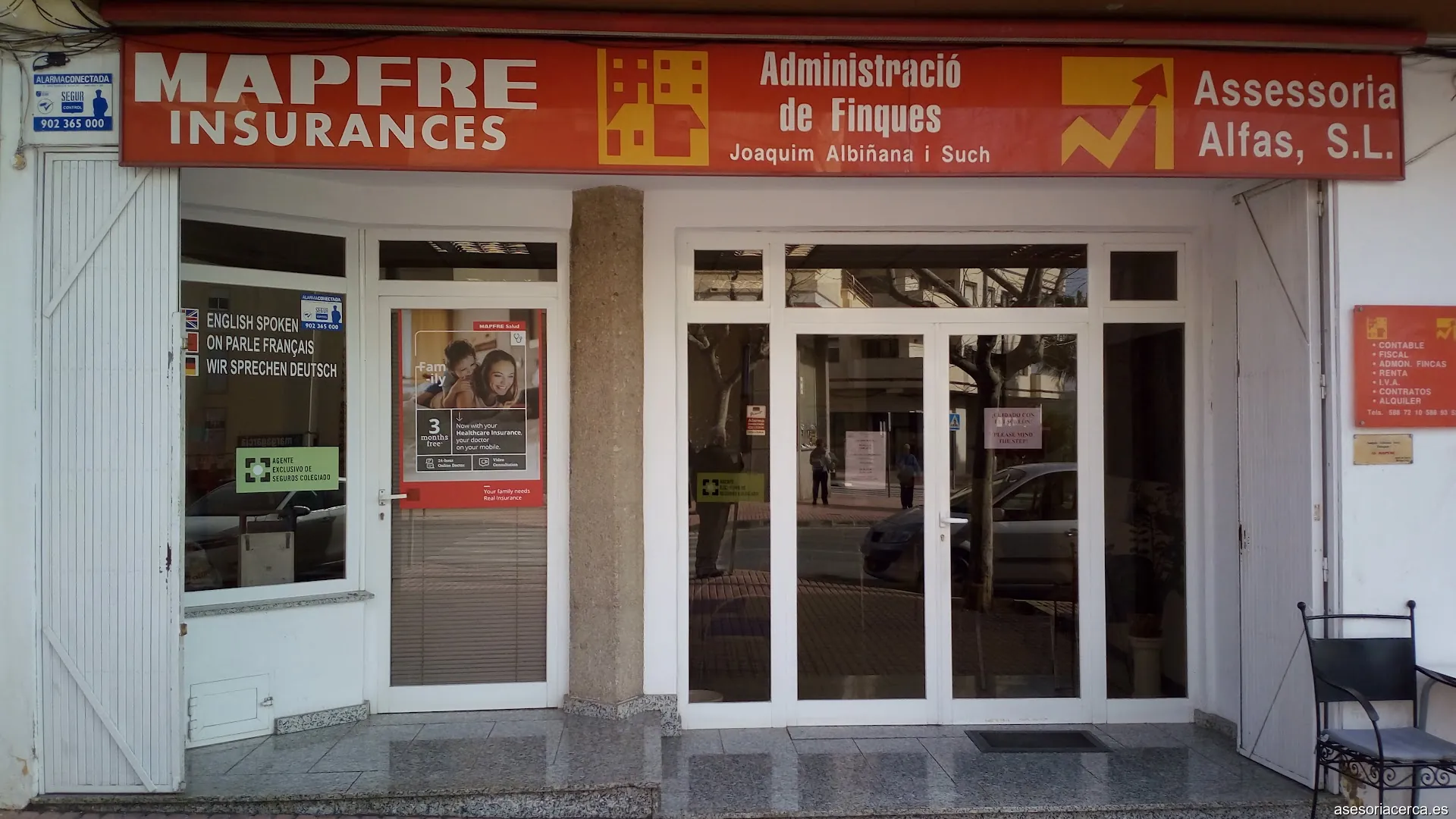 Administracion de Fincas Joaquim Albinana - Seguros- Asesoria Alfas, S.L.