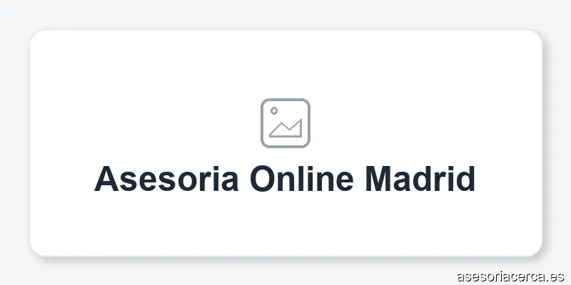 Asesoria Online Madrid