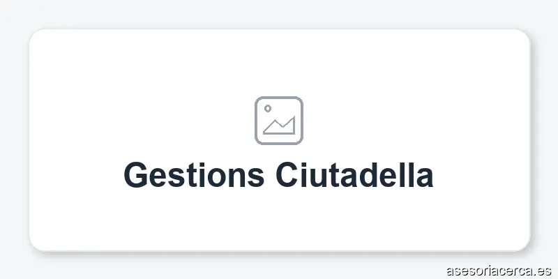 Gestions Ciutadella
