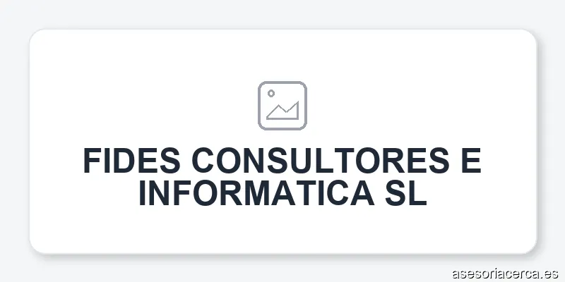 FIDES CONSULTORES E INFORMATICA SL