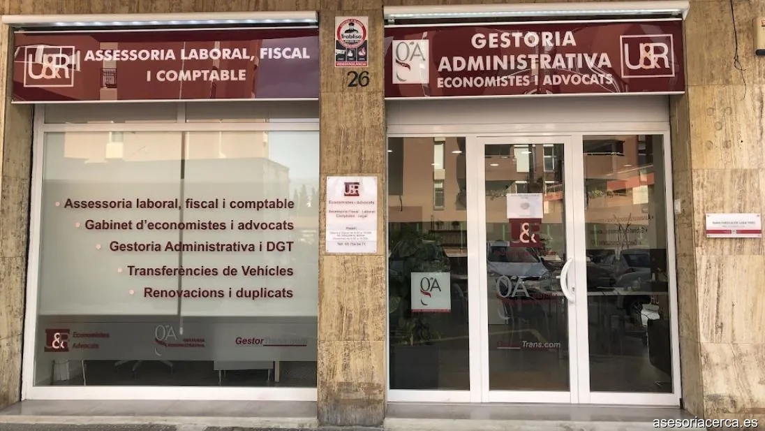 Gestoria Mataro | U&R, Economistas y Abogados