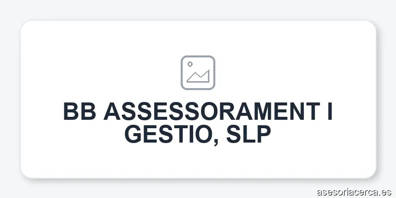 BB ASSESSORAMENT I GESTIO, SLP