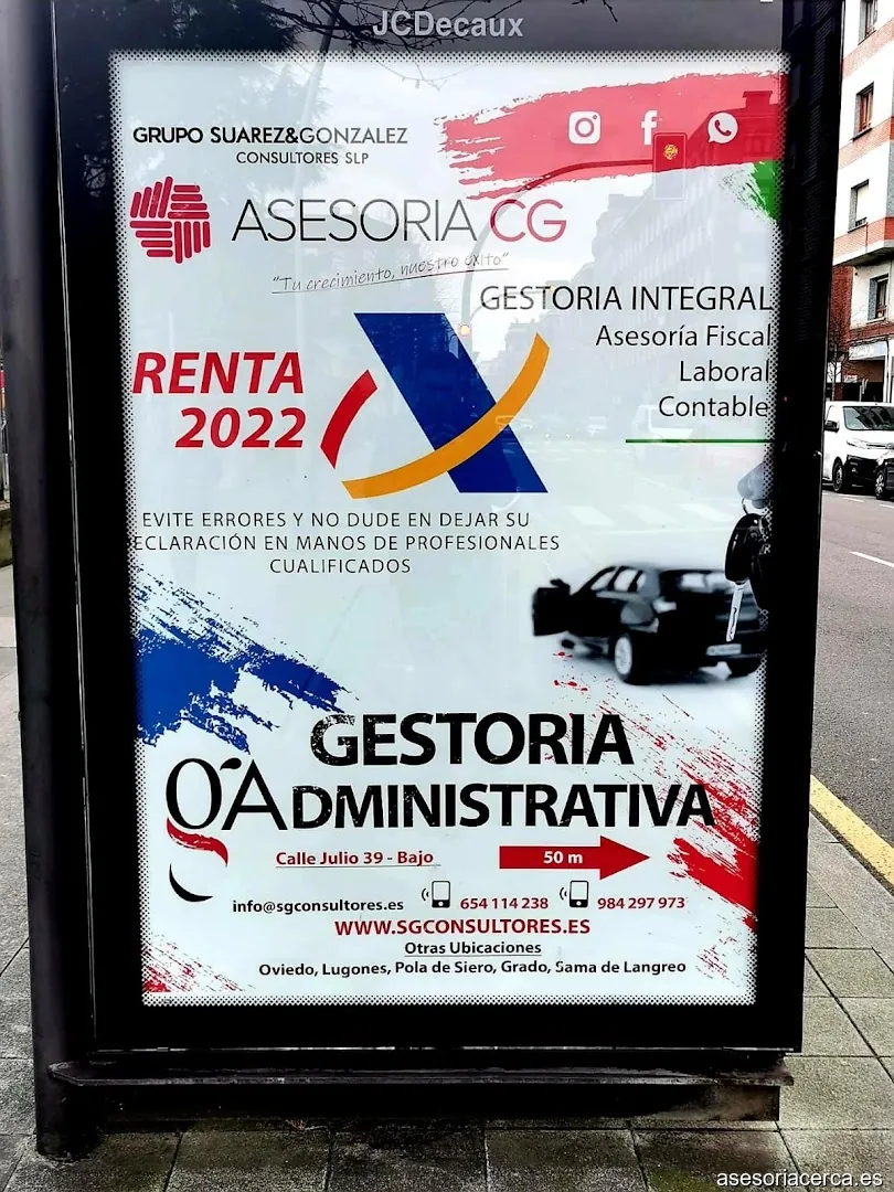 (SG) Suarez & Gonzalez Consultores - Asesoria y Gestoria en Pola de Siero