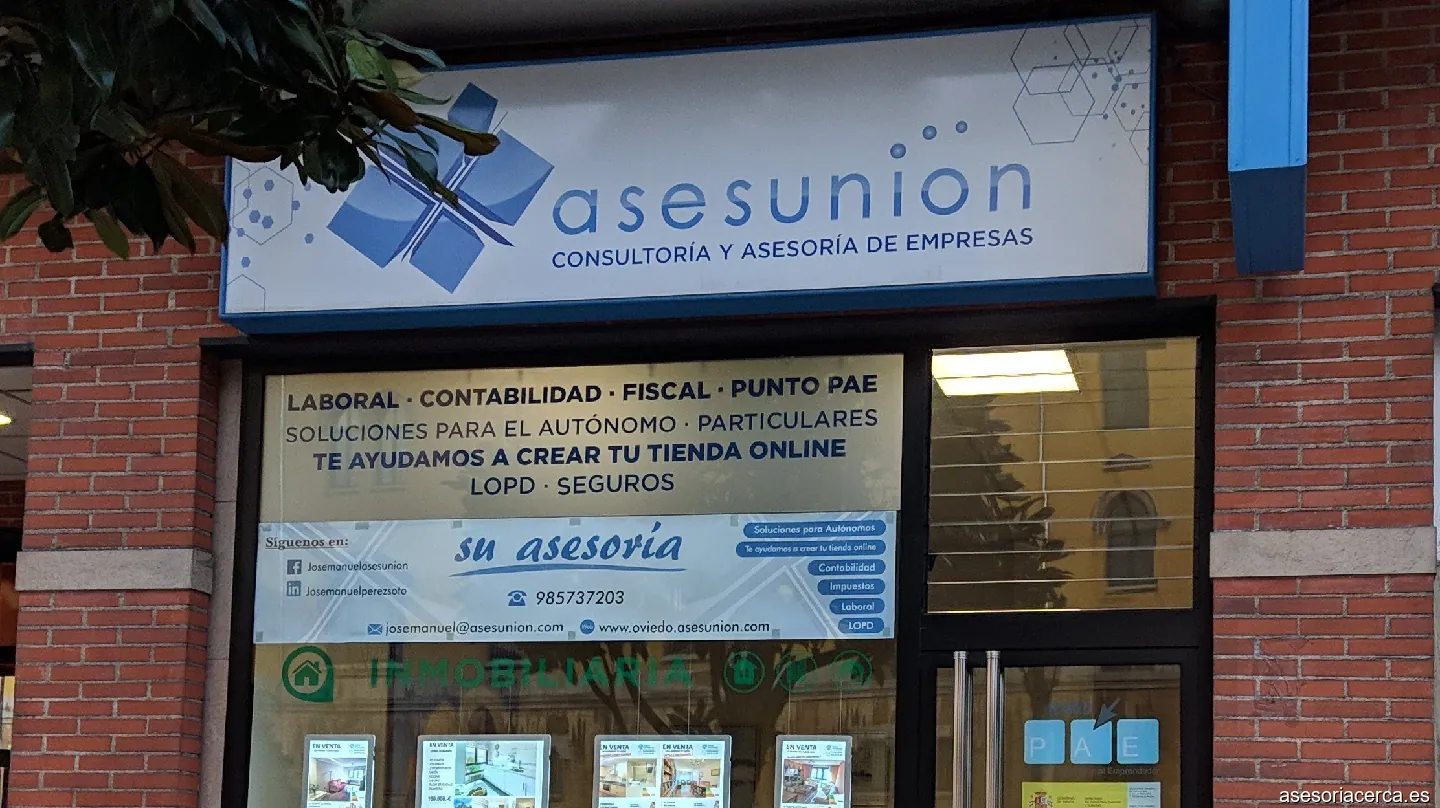 Asesunion Oviedo. Asesoria fiscal, contable y laboral