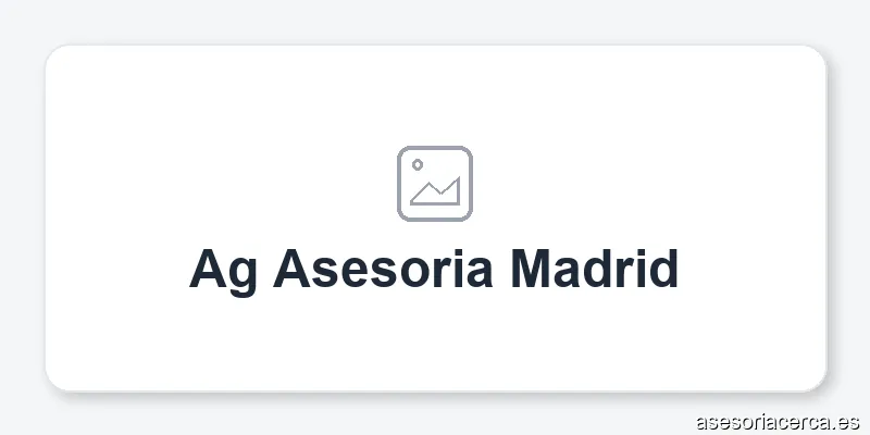Ag Asesoria Madrid
