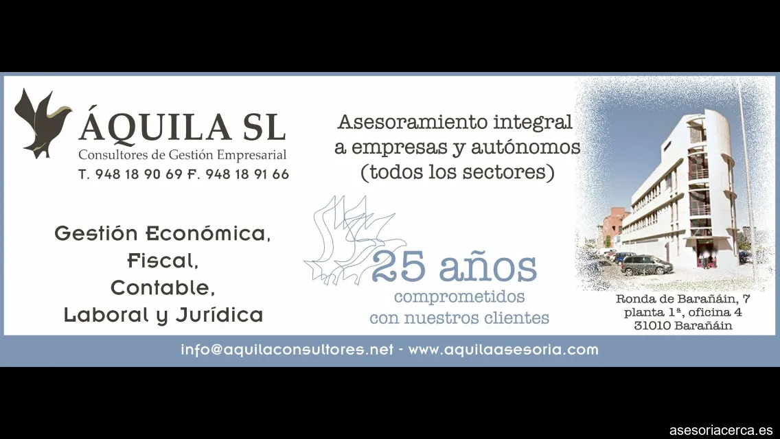 Aquila Asesoria - Pamplona - Baranain - Navarra
